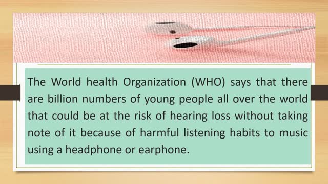 HARMFUL WAYS IN WHICH EARPHONE AFFECT OUR EARS
