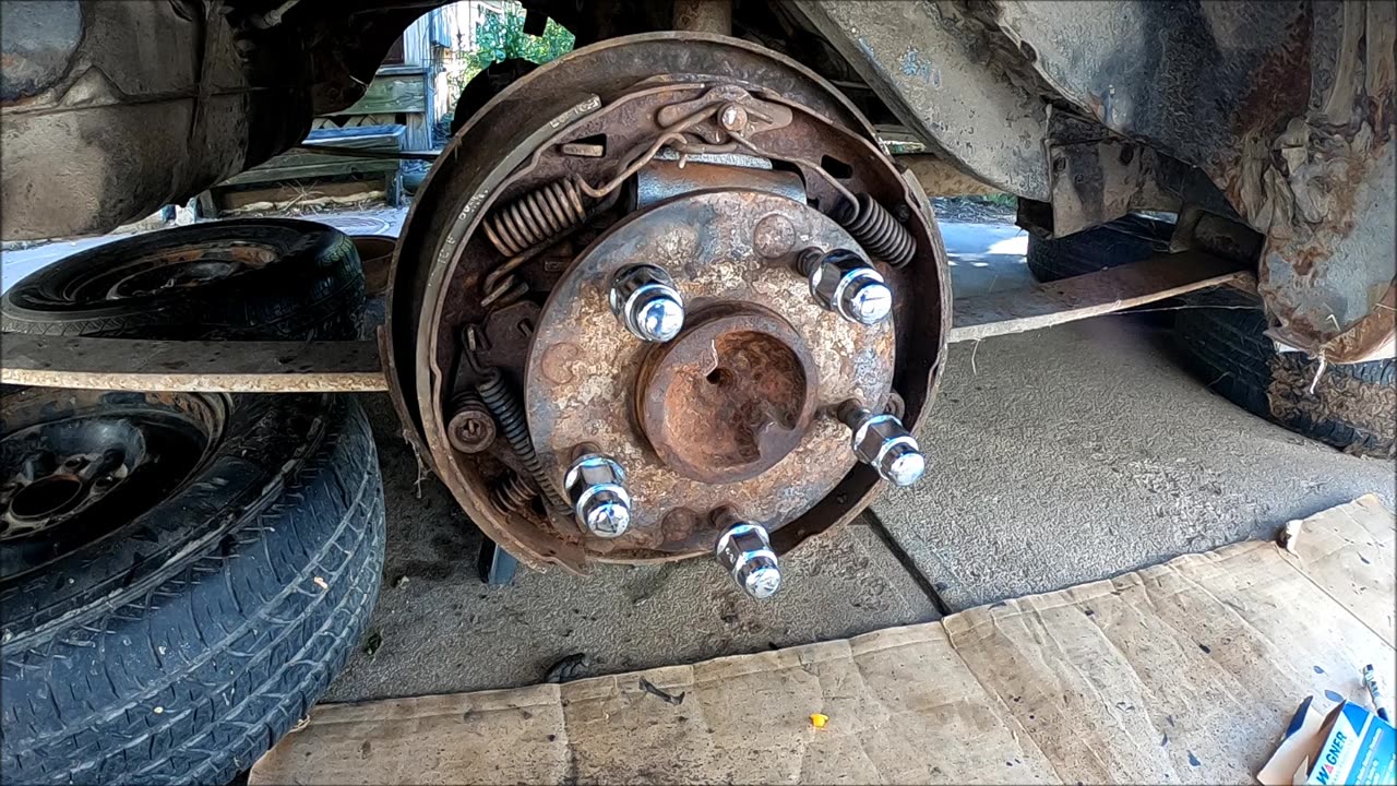 1967 Chevy 2 brakes, part 1 Rear