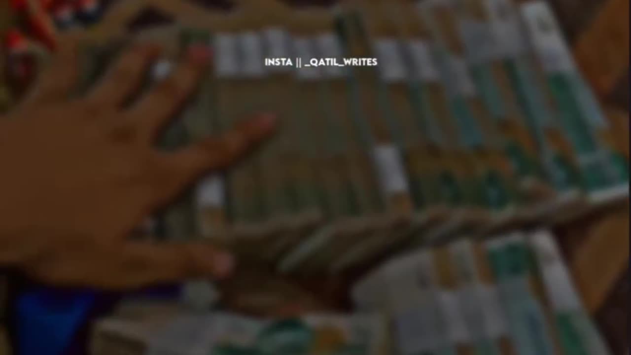 Money is everything 💯