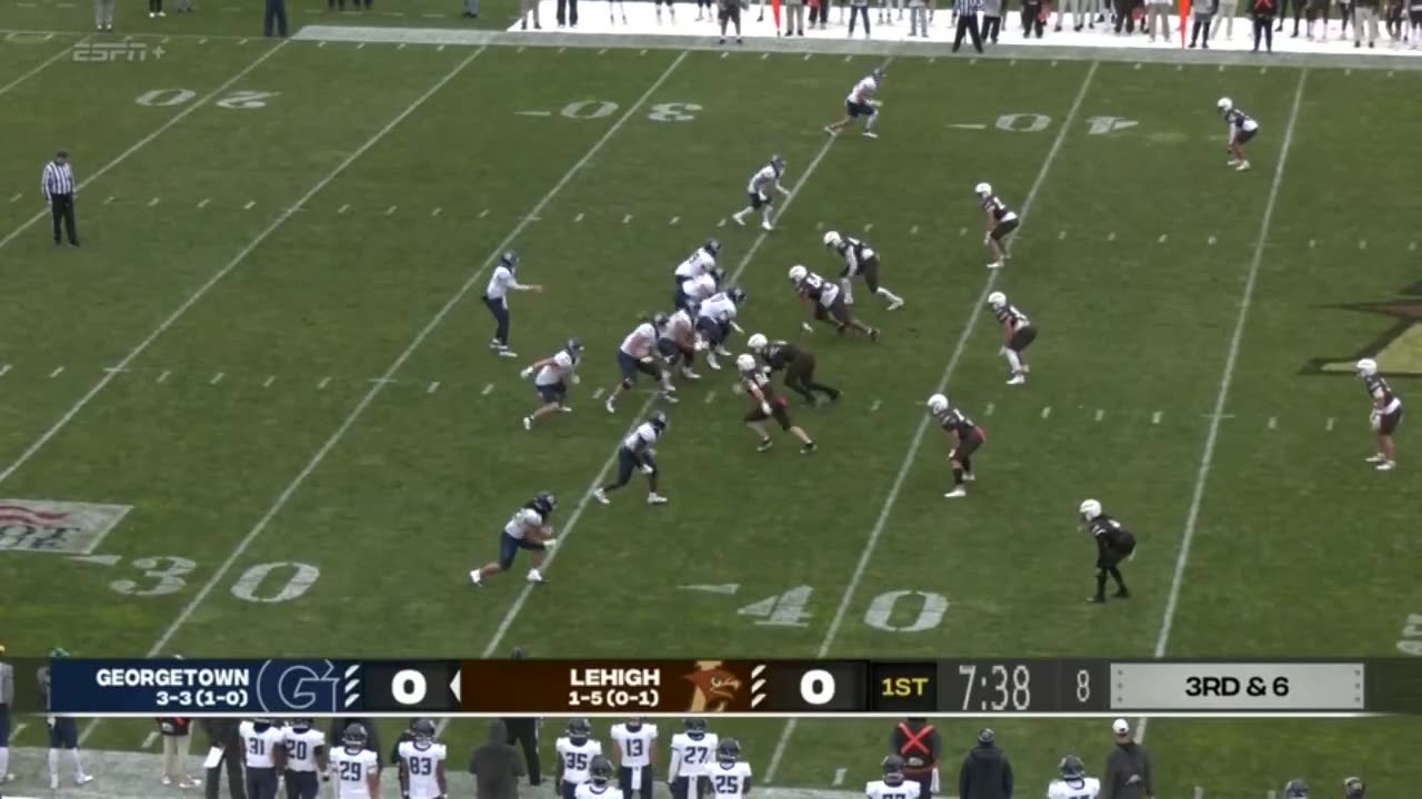 Georgetown vs Lehigh Highlights I College Football Week 7 | 2023 College Football