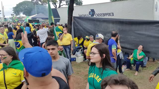 Goiânia dia de manifestação contra o lula e Alexandre de moraes