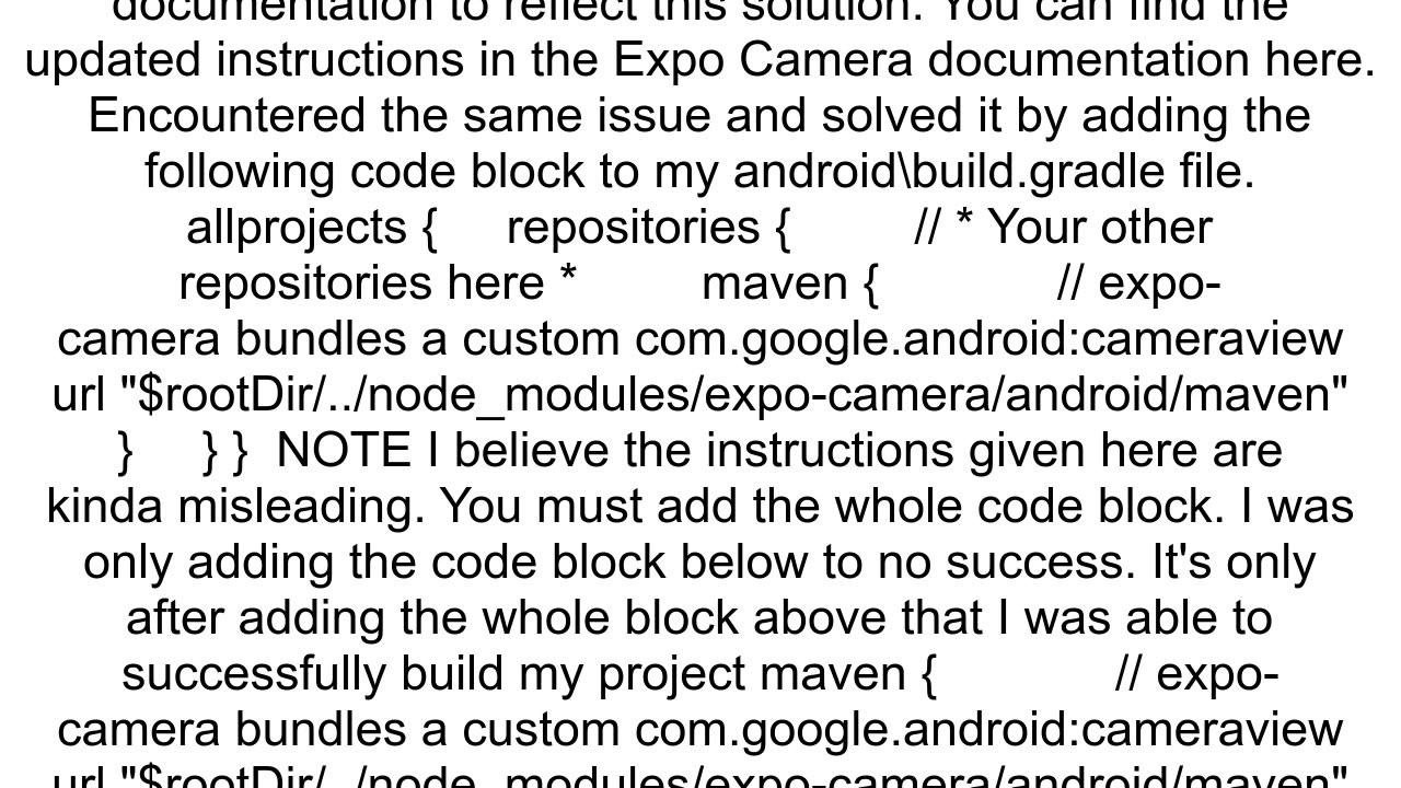 Android Studio issue Could not find comgoogleandroidcameraview100