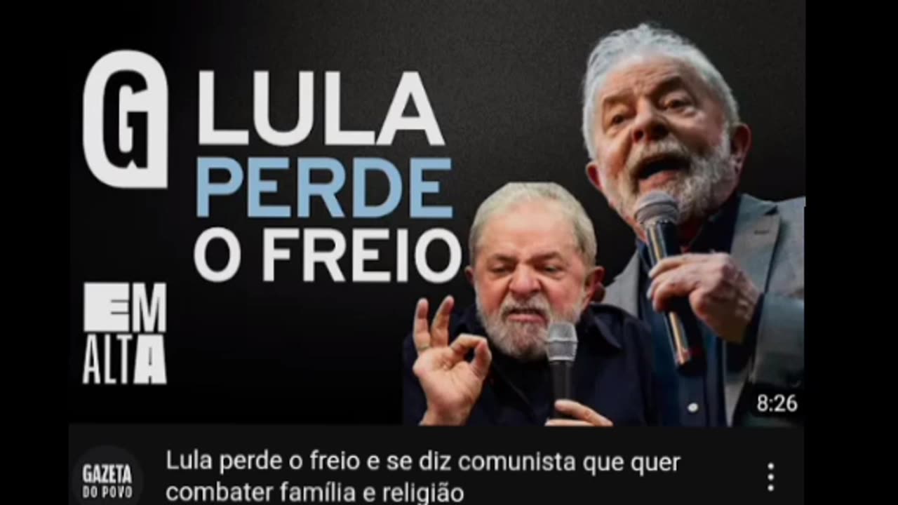 O ladrão comunista contra a família e a liberdade