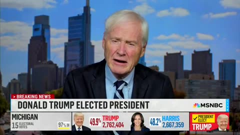 Chris Matthews Unloads On Dems Over 'Open Border' Policy After Harris Loss