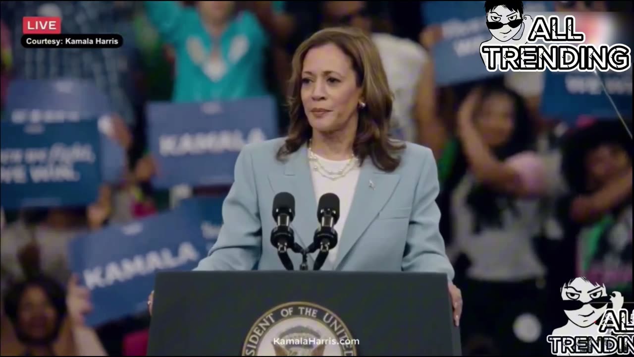 "WE DESERVE TO LOVE WHOEVER WE WANT WITH FREEDOM AND PRIDE" -KAMALA HARRIS SAYS. LIVE!!