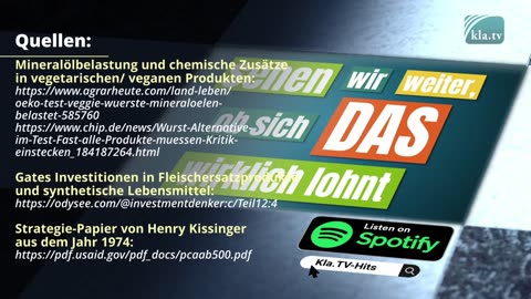 "Frankenstein's Buffet à la Agenda 2030"