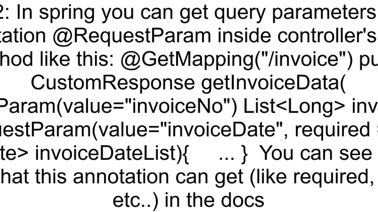 Get multiple values for same parameter name in request URL Spring boot