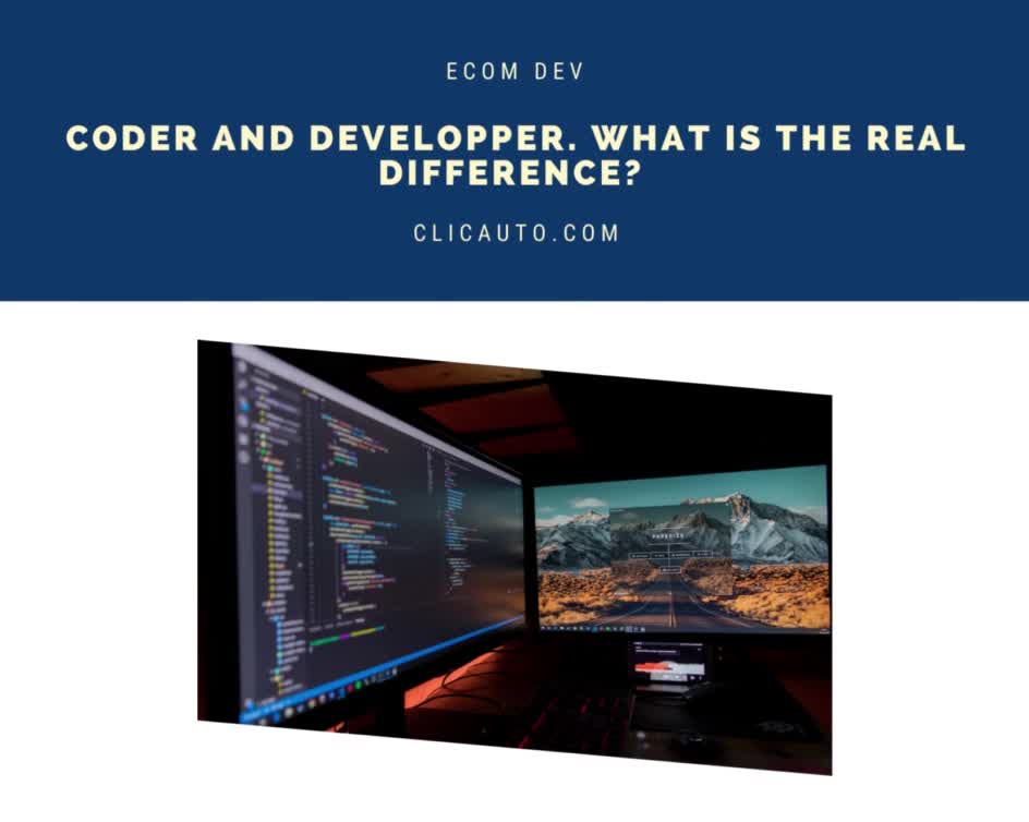 🧐#CODER AND #DEVELOPPER. WHAT IS THE REAL DIFFERENCE?