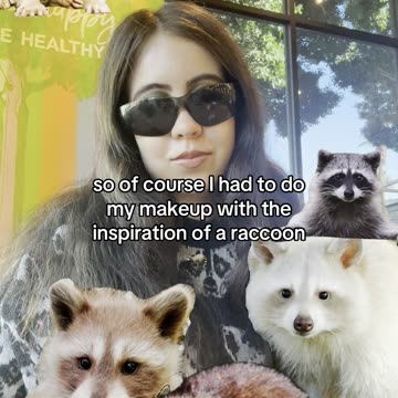 #makeup #mapche #raccoon #latina #baddie #hehe #funny #tea