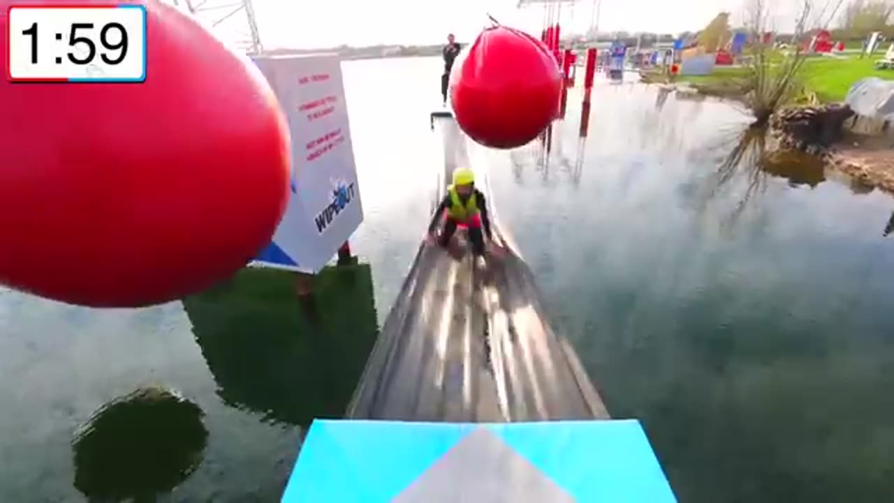 LAST TO FALL WINS $10,000! (Wipeout)