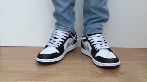 How to tie shoe laces of J1 low