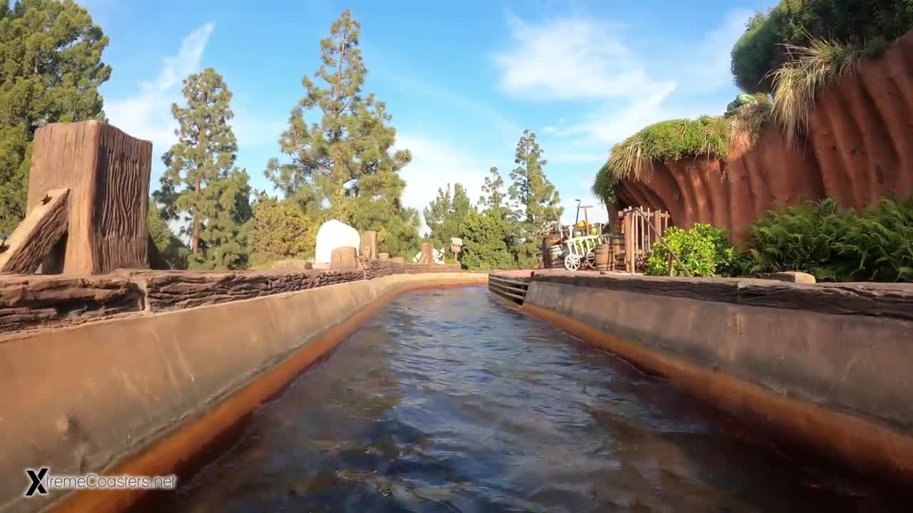 Splash Mountain 4K Front Seat POV - Disneyland Park California