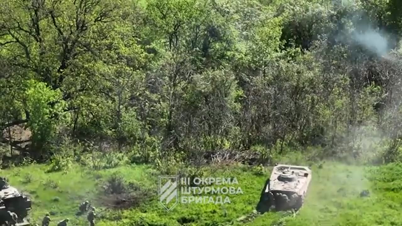 Assault actions and, as a result, the flight of Russians from positions