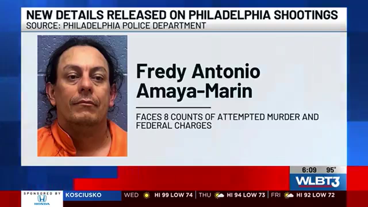 BREAKING: Philly Man who gunned down and tried to kiII 8 innocent Americans is an illegal immigrant