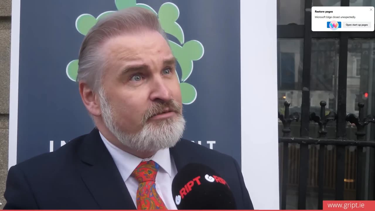 "Ireland cannot take more people in" - Cllr. Ken O'Flynn Gript Media 21-03-24