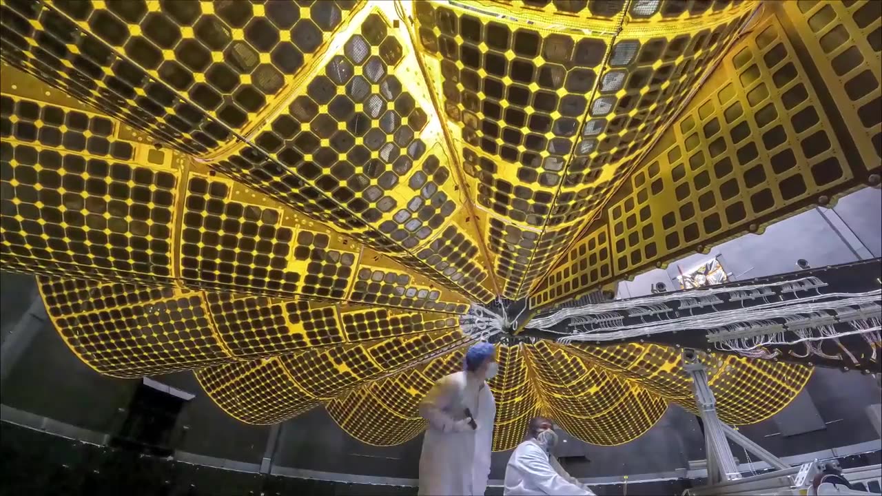 Nasa Lucy Mission Extended to it's Solar Arrays