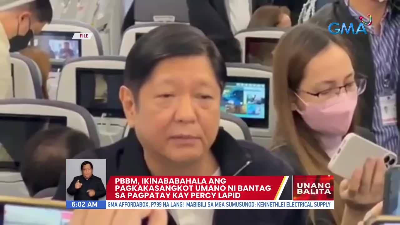 PBBM, ikinabahala ang pagkakasangkot umano ni Bantag sa pagpatay kay Percy Lapid _ UB_2