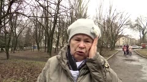'Surviving through it is hard': resident of shell-hit Ukraine town
