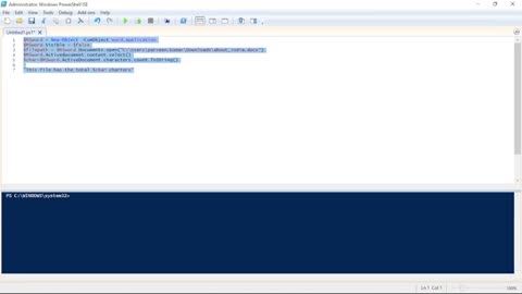 Count Characters of Word Document with PowerShell