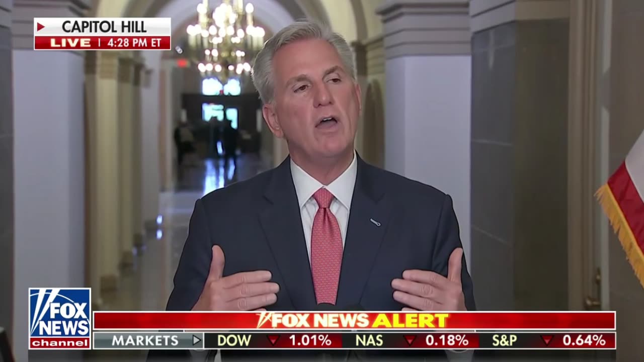 McCarthy on Biden picking two people to negotiate on debt ceiling talks