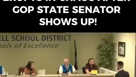 They REALLY didn't want this State Senator to Speak!