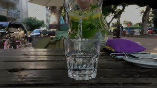 Refreshing lemonade