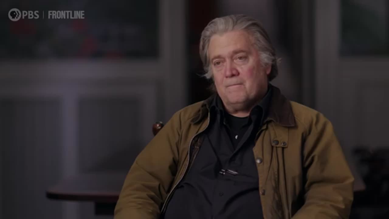 ICYMI, FRONTLINE, AMERICA'S GREAT DIVIDE STEVE BANNON 1ST INTERVIEW