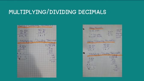 #Decimals - Elementary #Math #Bismillah School;