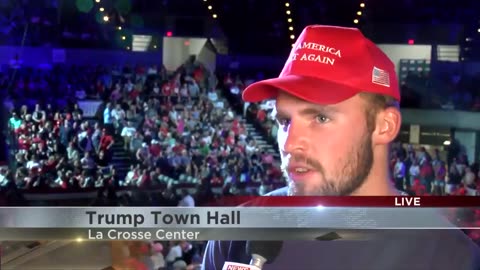 Trump Supporter in WI: Unites People and Sparks American Pride 🇺🇸🤝