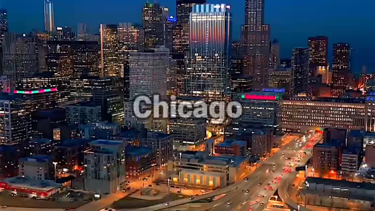 #Chicago beautiful view video