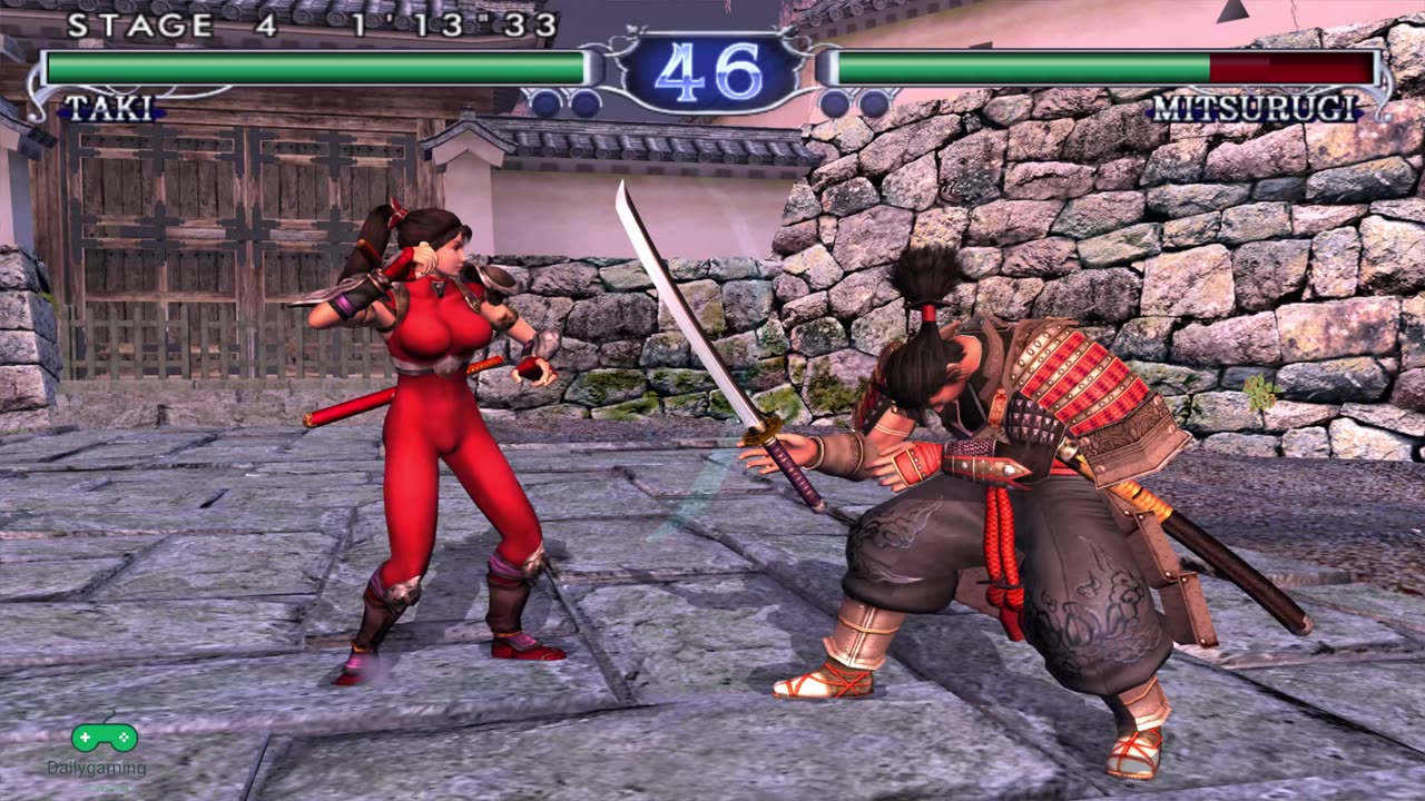 SOUL CALIBUR 2 TAKI Gameplay