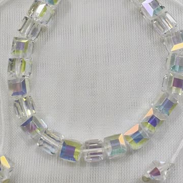 Handmade Unique Jewelry Set with Bracelet + Earrings Made with Swarovski Crystal