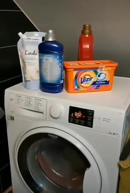 Disco on the washing machine