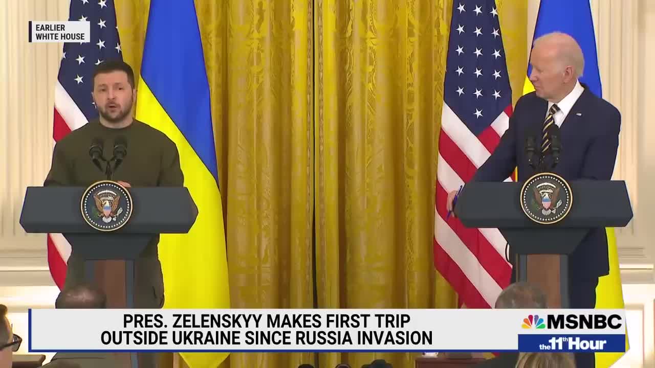 Pres. Zelenskyy’s Historic Visit To Washington