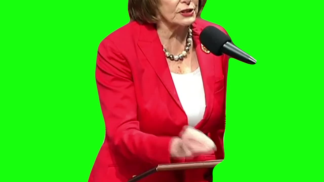 “Tic Tac Toe” Nancy Pelosi | Green Screen