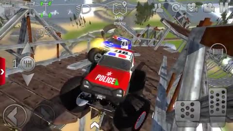 Police Monster Truck Impossible Driver Car Extreme Racing Android Gameplay