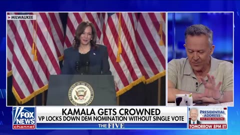 The Five': Kamala Harris gets crowned without a single vote