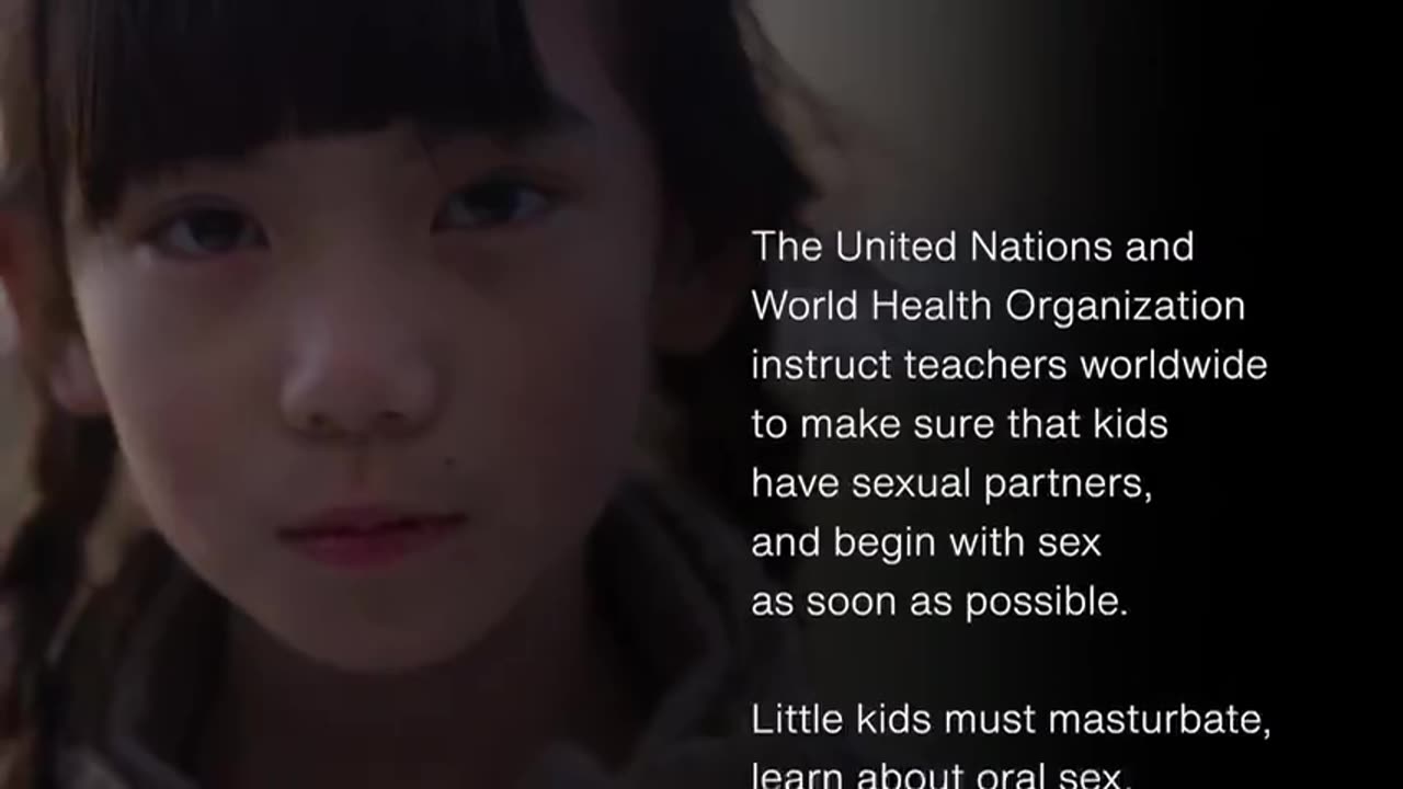 STOPWORLDCONTROL.COM: "SCHOOLS MUST EQUIP CHILDREN TO HAVE SEXUAL PARTNERS" - SAY THE UN AND WHO