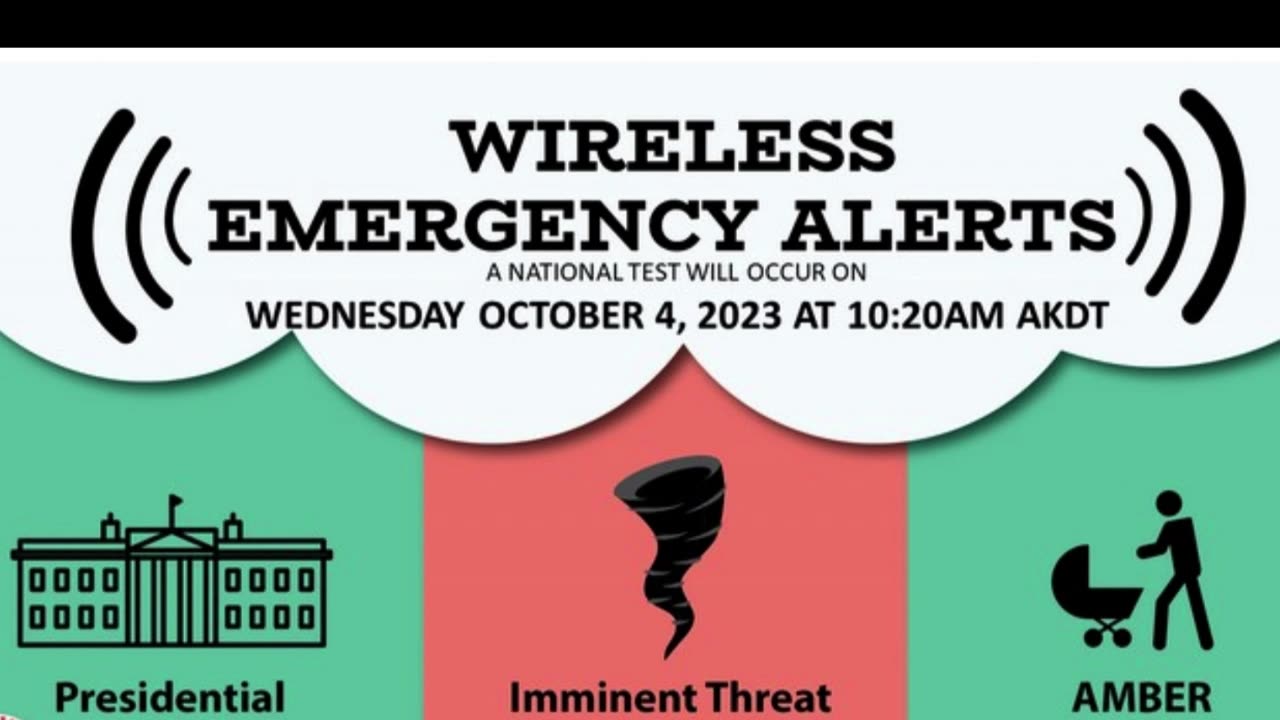 Nationwide test of the FEMA emergency alert on Wednesday October 4, 2023 - My Thoughts. -