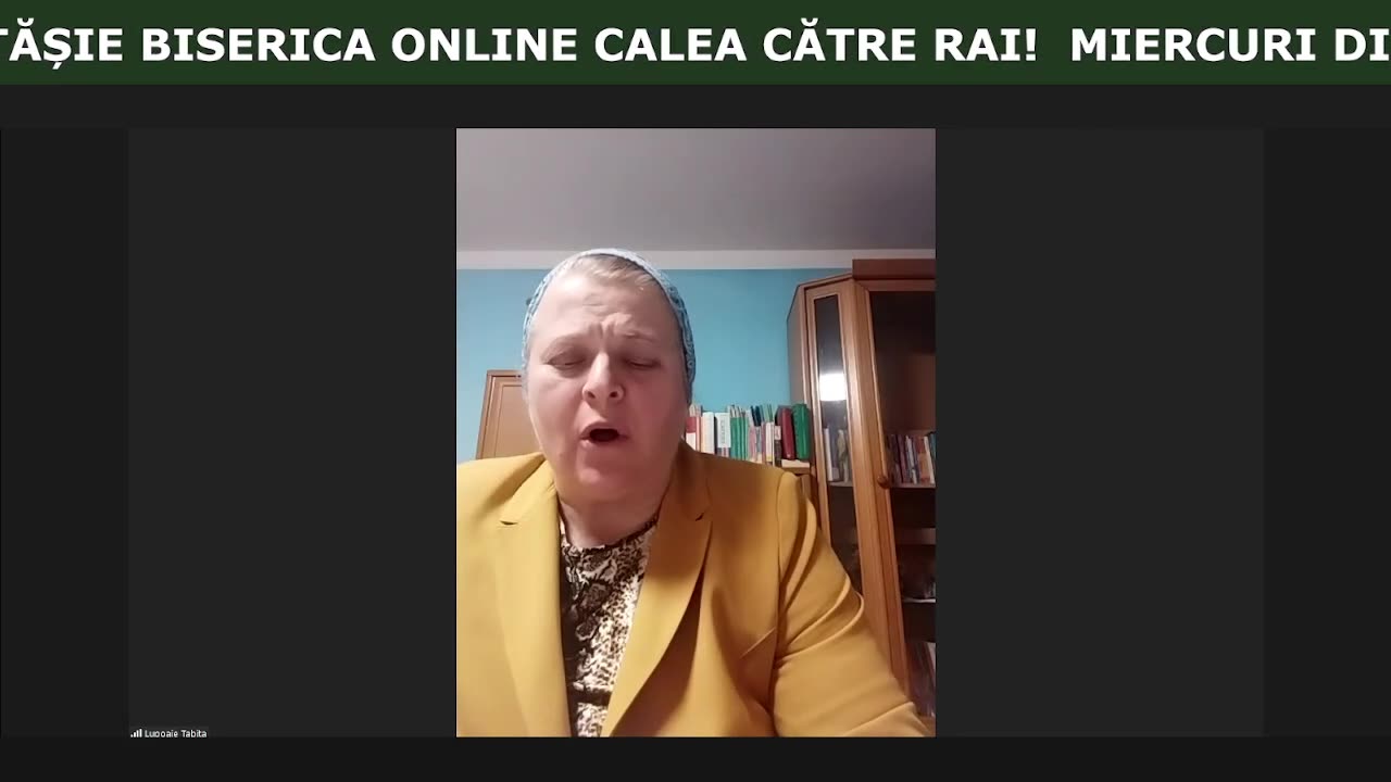 TABITA LUPOAIE -ÎN CLIPE ADÂNCI DE CERCETARE- PĂRTĂȘIE BISERICA INTERNAȚIONALĂ CALEA CĂTRE RAI WHCM