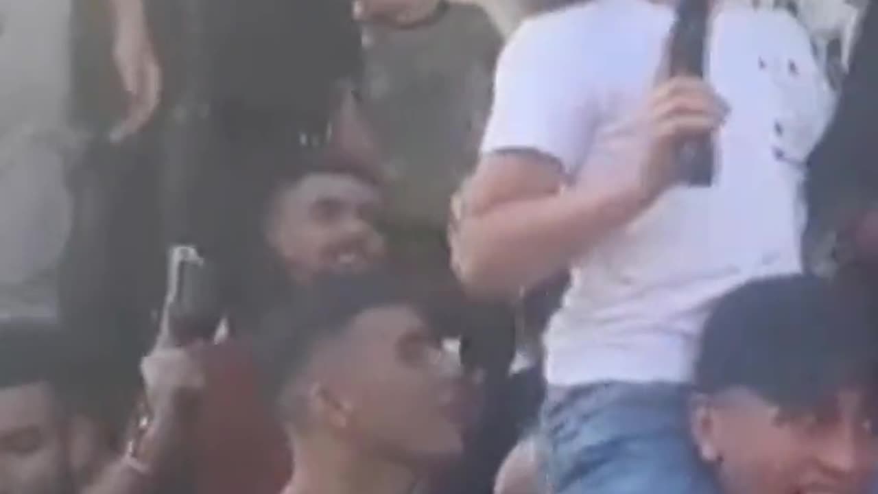 Palestinians throw celebrations with kids over Hamas’ invasion of Israel.