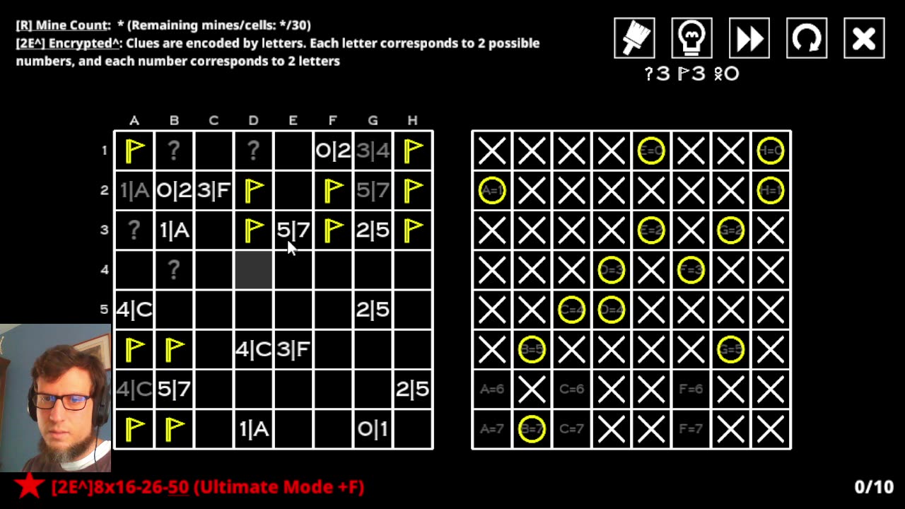 14 Minesweeper Variants Episode 47 - Encrypted Hat Part 2