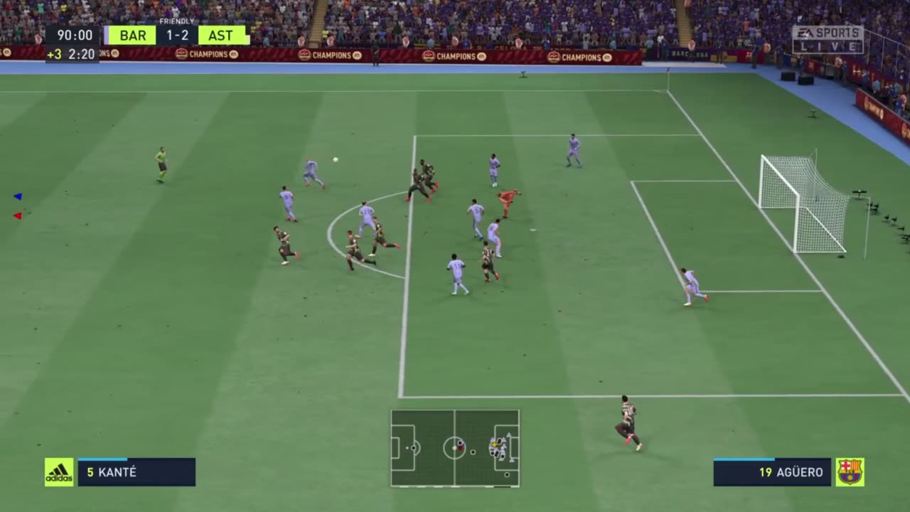 barca vs legend