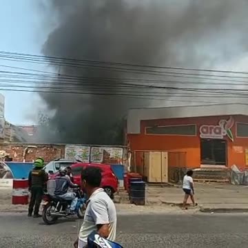 Incendio en Olaya Herrera