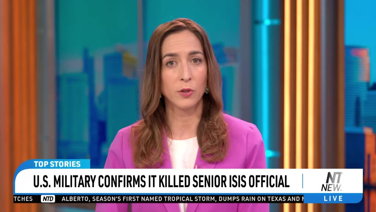 US MILITARY CONFIRMS IT KILLED SENIOR ISIS OFFICIAL