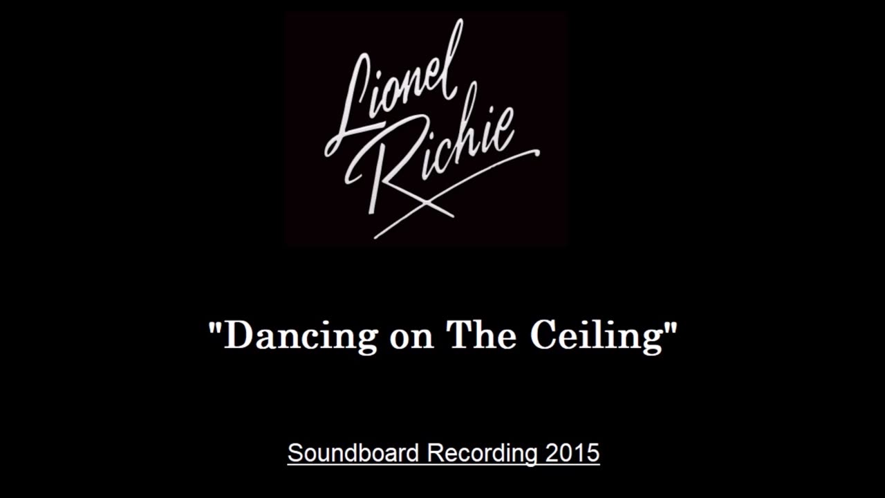 Lionel Richie - Dancing on the Ceiling (Live in Glastonbury, England 2015) Soundboard