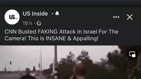 CNN recording war Israel ?