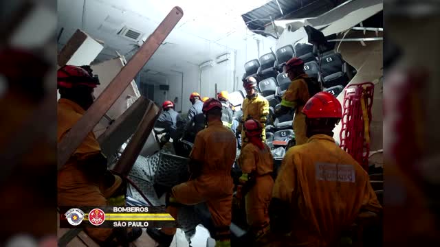 At least nine dead after warehouse collapse in Brazil