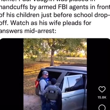 FBI Weaponized by DOJ to Arrest and Intimidate Pro-Life Leader (No Audio)