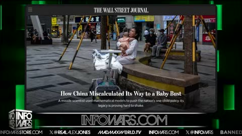 China's Replacement Rate Implodes— Triggering Collapse Of Economy
